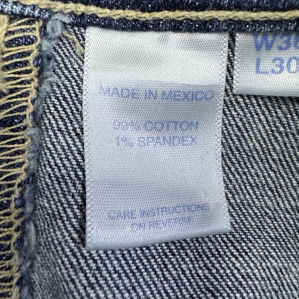 New Southern Tide Jeans Men's 36x30 Blue Denim Bootcut Tailored Fit Medium Wash - Picture 16 of 16